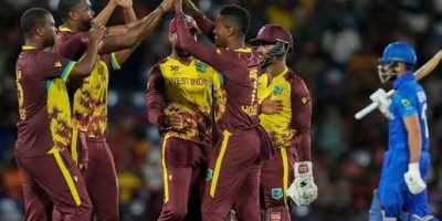 West Indies claimed a major victory over Afghanistan