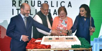 Italian national day celebrated