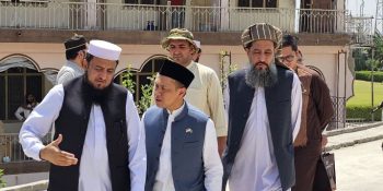 Indonesian CDA Rahmat Hindiarta discusses religious harmony at Jamia Haqqania