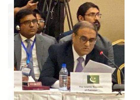 Ambassador Imran Ahmed Siddiqui highlights regional cooperation at Tehran ACD Summit