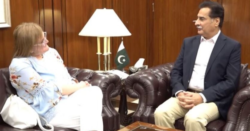 Ayaz Italian envoy discuss bilateral ties