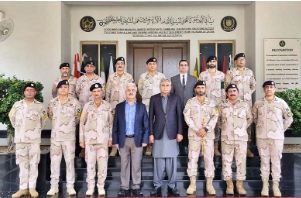 Federal Minister for Interior Mohsin Naqvi visits ANF Headquarters
