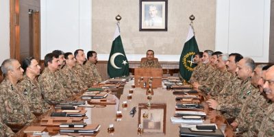 “Azm-e-Istehkam" strategy discussed to combat terrorism and ensure stability at GHQ