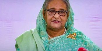 Sheikh Hasina's son denies she blamed US for govt downfall