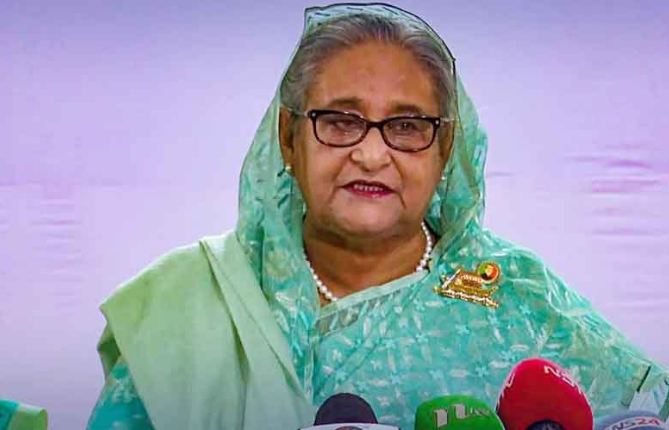 Sheikh Hasina's son denies she blamed US for govt downfall