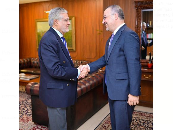 Ishaq Dar, Turkish Envoy pledge to deepen bilateral relations