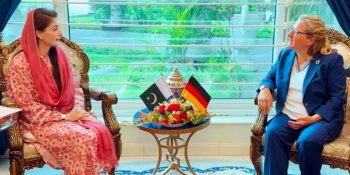 German Minister Svenja Schulze meets Punjab CM Mariam Nawaz