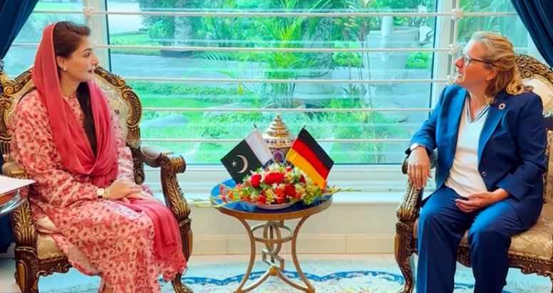 German Minister Svenja Schulze meets Punjab CM Mariam Nawaz