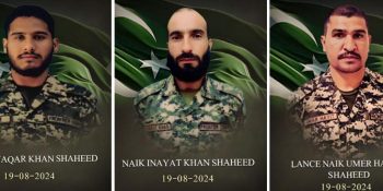 Three soldiers embrace shahadat in Bajaur during border clash with Khwarij: ISPR