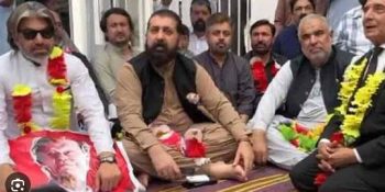 PTI suspends hunger strike outside parliament