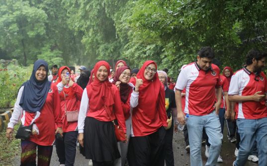 Spirit of Indonesian Independence continues to burn despite rain in Islamabad