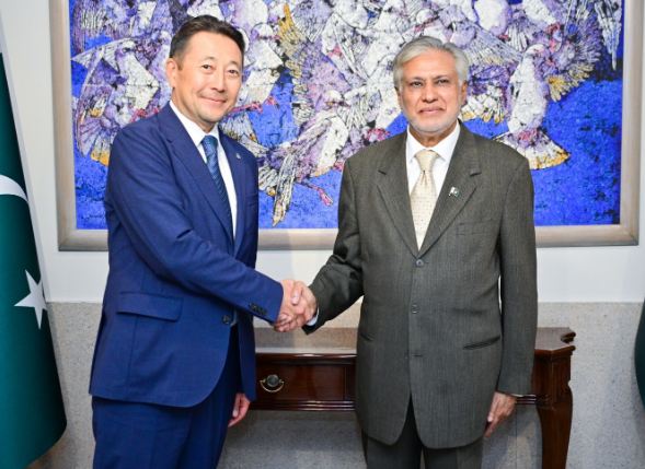 CICA Secy Gen. meets Deputy PM Ishaq Dar