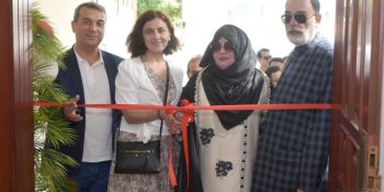 Talha Mahmood, Azerbaijan Ambassador inaugurate 'Red Maple' School