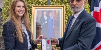 British High Commission Security Manager awarded honorary MBE