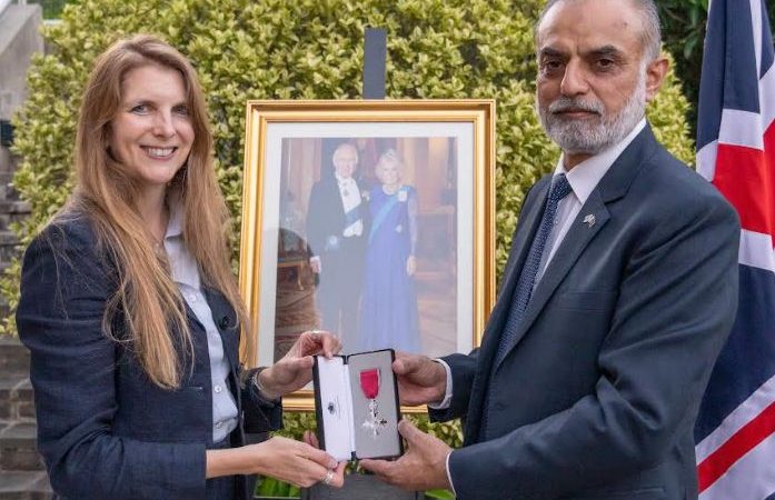 British High Commission Security Manager awarded honorary MBE