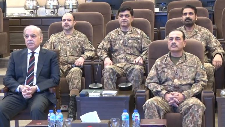 PM Shehbaz attends Army War Game conclusion in Rawalpindi