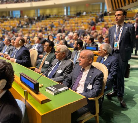 PM Shehbaz attends inaugural session of United Nations General Assembly (UNGA)