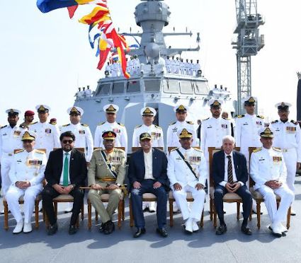 Pakistan Navy inducts two state of the art ships in its fleet