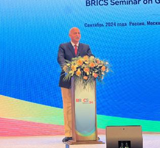 Mushahid Hussain criticizes US sanctions, calls for democratization of global order at BRICS Seminar