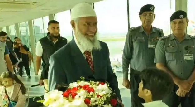 Dr Zakir Naik reaches Pakistan on days-long visit