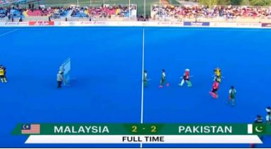 Asian Hockey Champions Trophy: Pakistan vs Malaysia match ends in a tie