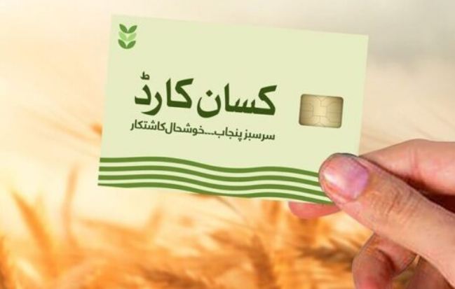 20,237 farmers eligible for kissan cards in Faisalabad