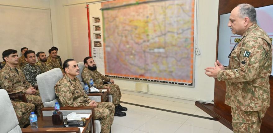 COAS General Syed Asim Munir visits troops in Orakzai