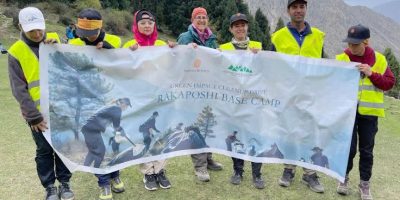 Renowned climbers take part in Rakaposhi cleanliness drive