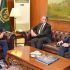 US Under Secretary John Bass and Elizabeth Horst meet Deputy PM Ishaq Dar