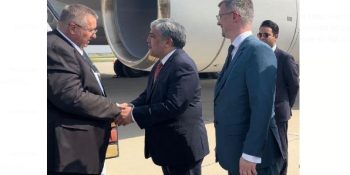 Russian Deputy PM Alexei Overchuk arrives in Islamabad