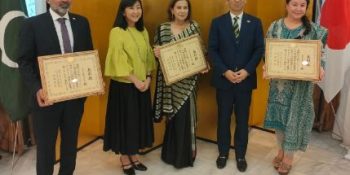 Ambassador praises Ikebana, Bonsai enthusiasts for strengthening Japan-Pakistan ties