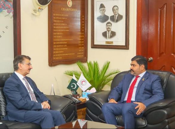 Iraqi Ambassador calls on PRCS Chairman