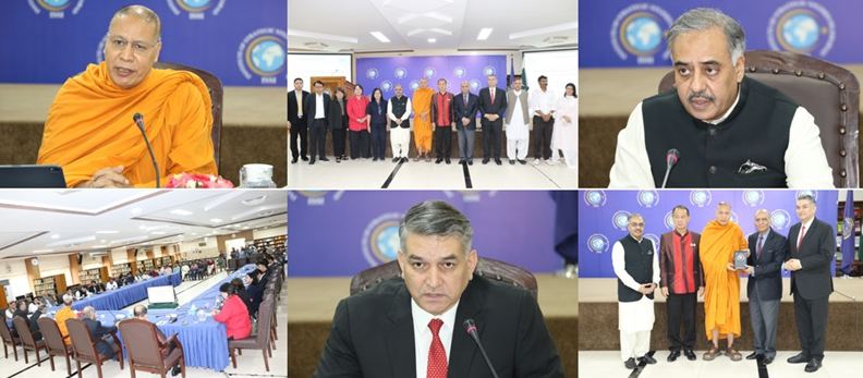 ISSI hosts Thai Monk MV Dr. Anil Sakya for dialogue on Pakistan’s Buddhist heritage