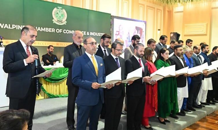 Usman Shaukat sworn in as RCCI President