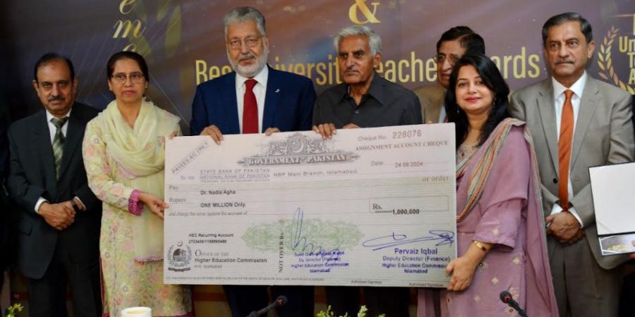 HEC confers research awards, best university teacher awards