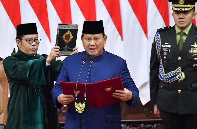 x-general Prabowo to take office as Indonesia president