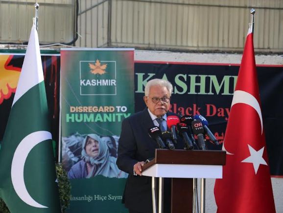 Support for Kashmiri right to self determination reiterated at an event in Ankara