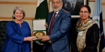 Ambassador of Ireland to Pakistan meets Chairman HEC