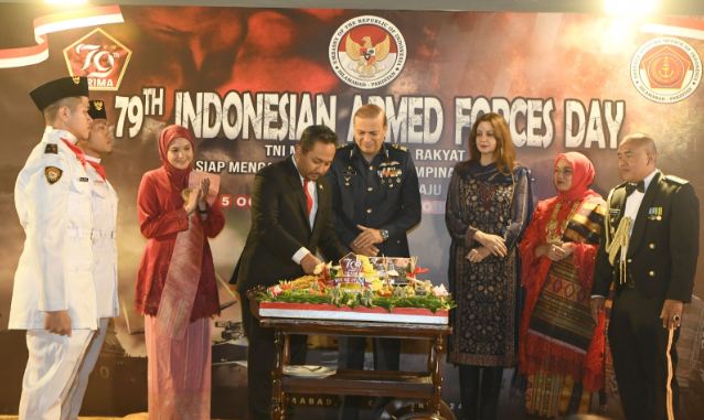 Indonesian Armed Forces mark 79th anniversary in Islamabad