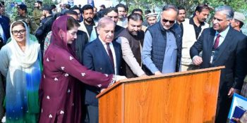 PM Shehbaz Sharif inaugurates water flow in Kachhi Canal