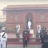 Guard change ceremony held at Allama Iqbal’s mausoleum to commemorate his 147th birth anniversary