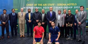 Pakistani players dominate CAS Serena Hotels Int’l Squash Championship 2024