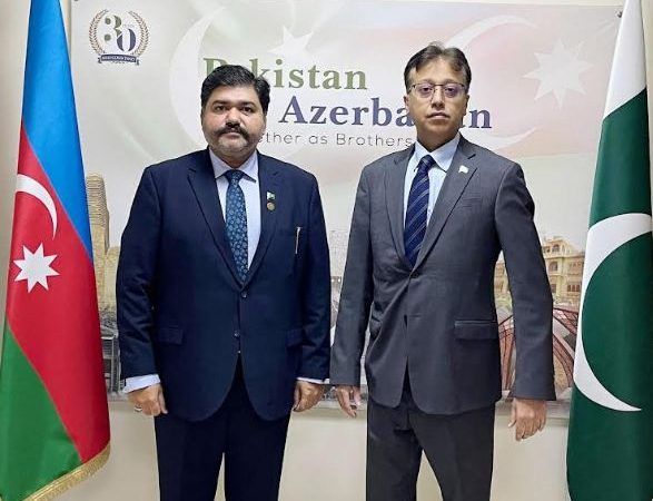 Chairman PRCS Meets Pakistani Envoy in Azerbaijan during CoP29