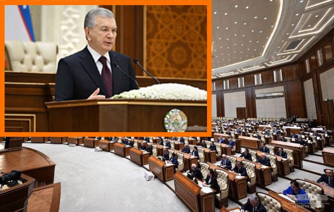 President Mirziyoyev outlines eight key tasks for Uzbekistan's upper house of parliament