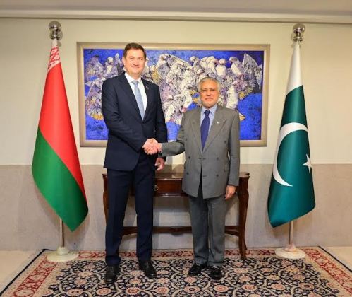 Pakistan, Belarus FMs reaffirm commitment to promote mutually beneficial cooperation