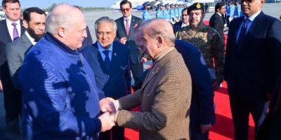 PM Shehbaz Sharif sees off Belarusian President following state visit to Pakistan