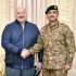 Belarus President meets army chief