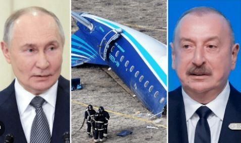 Azerbaijan says Russia shot at plane before crash, demands it admit guilt