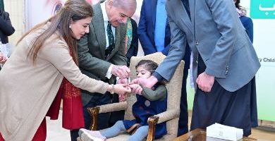 PM Shehbaz formally launches polio eradication drive