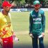 Pakistan wins toss, opts to bat first in opening T20 against Zimbabwe